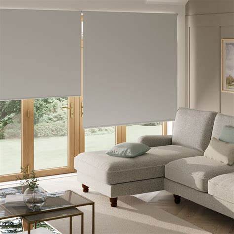 silver-coated roller blinds